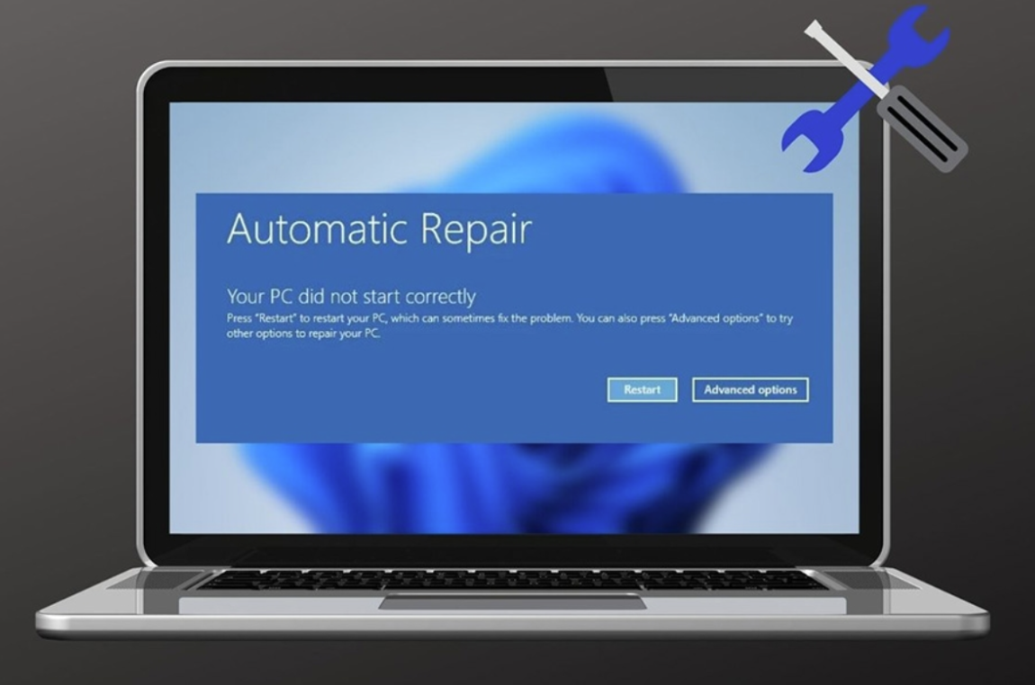 Nhan-biet-dau-hieu-loi-Preparing-Automatic-Repair-Win 10 11