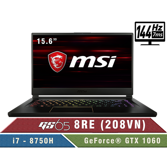 Đánh Giá Laptop Gaming MSI GS65 8RE Mỏng Nhẹ Sang Trong