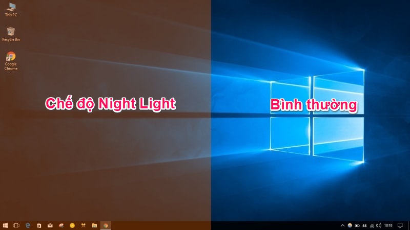 Series : Khám phá những tính năng thú vị của Windows 10 - Phần 2 : Tính năng Night Light ( ánh sáng đêm )