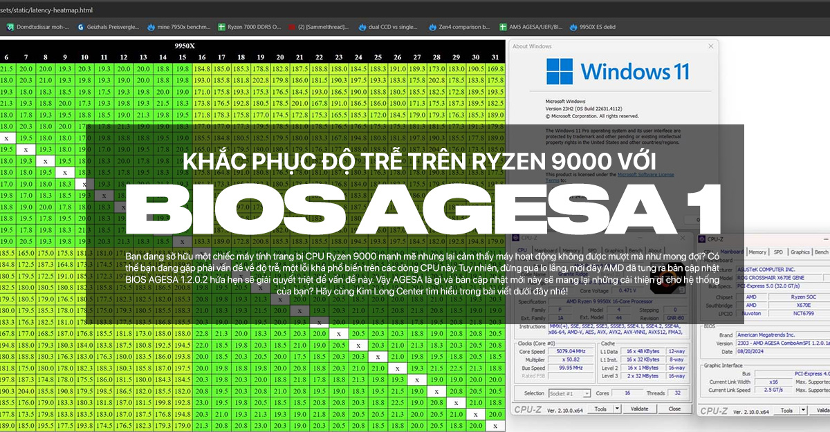 Khắc phục độ trễ trên Ryzen 9000 với BIOS AGESA 1.2.0.2