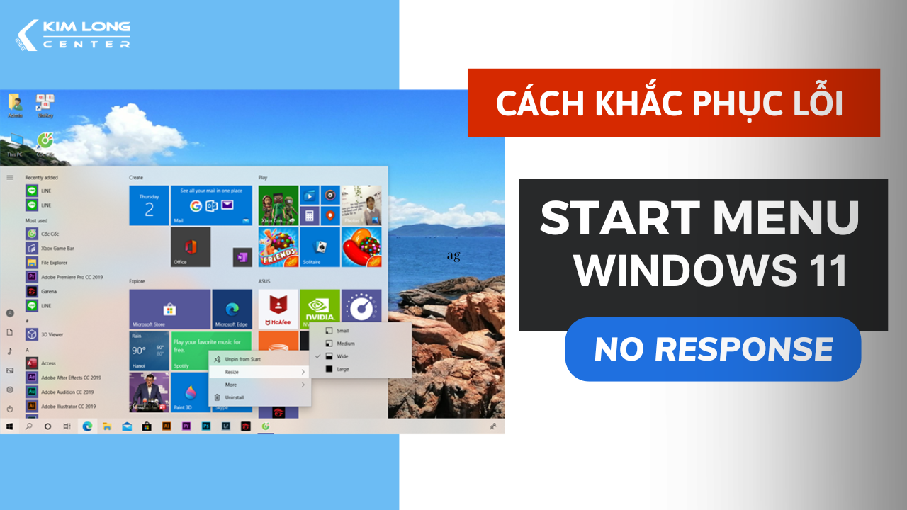 Cách sửa lỗi Start Menu trên Windows 10 ngừng hoạt động