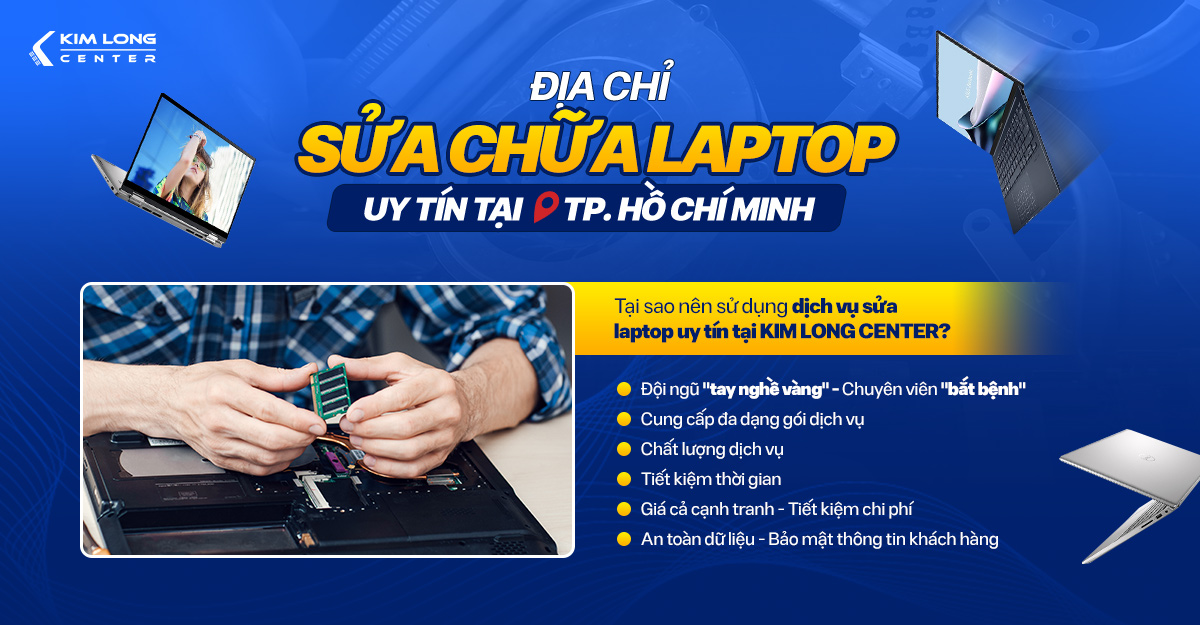 Địa chỉ sửa chữa Laptop - PC uy tín tại TPHCM