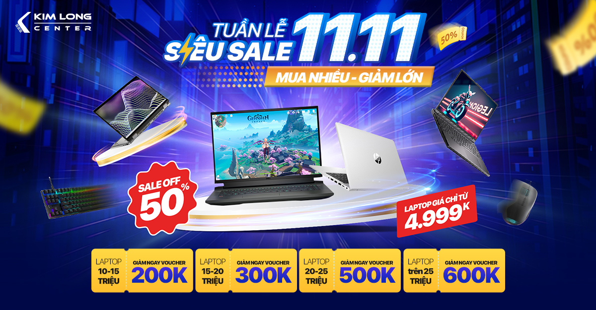 TUẦN LỄ SIÊU SALE 11/11 - MUA CÀNG NHIỀU GIẢM CÀNG LỚN!