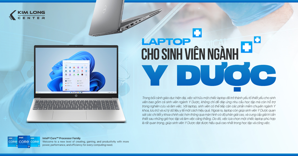 Laptop cho Sinh Viên Ngành Y Dược